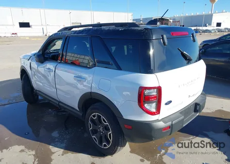 2025 Ford Bronco Sport Outer Banks z USA, uszkodzony, nr VIN 3FMCR9CNXSRE04517